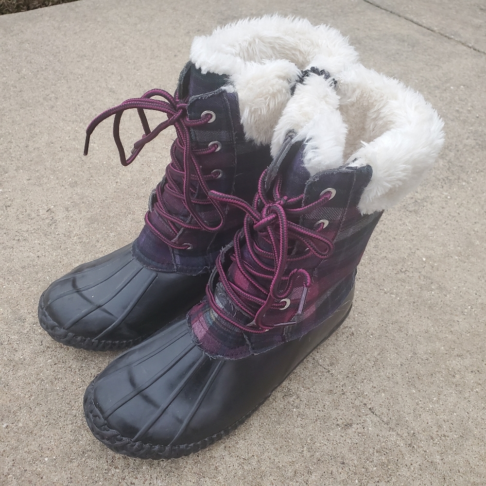 Girls Still Shank Rain Boots sz 5